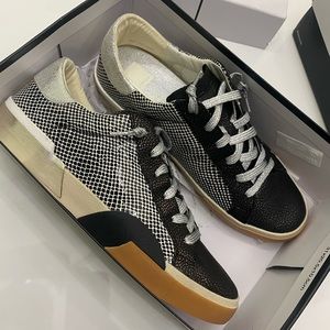 NEW with box Dolce Vita Zina Sneakers Mercury Leather